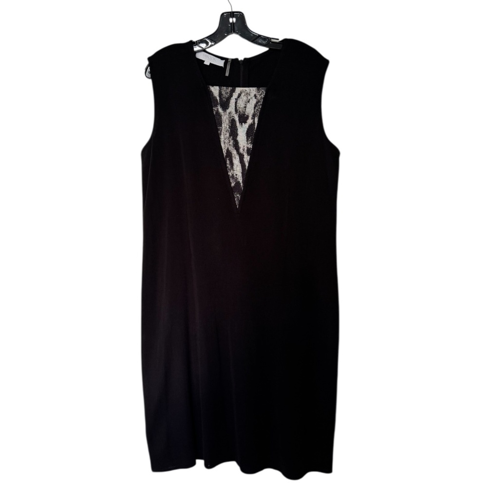 Mistook Black Knit Sheath Dress